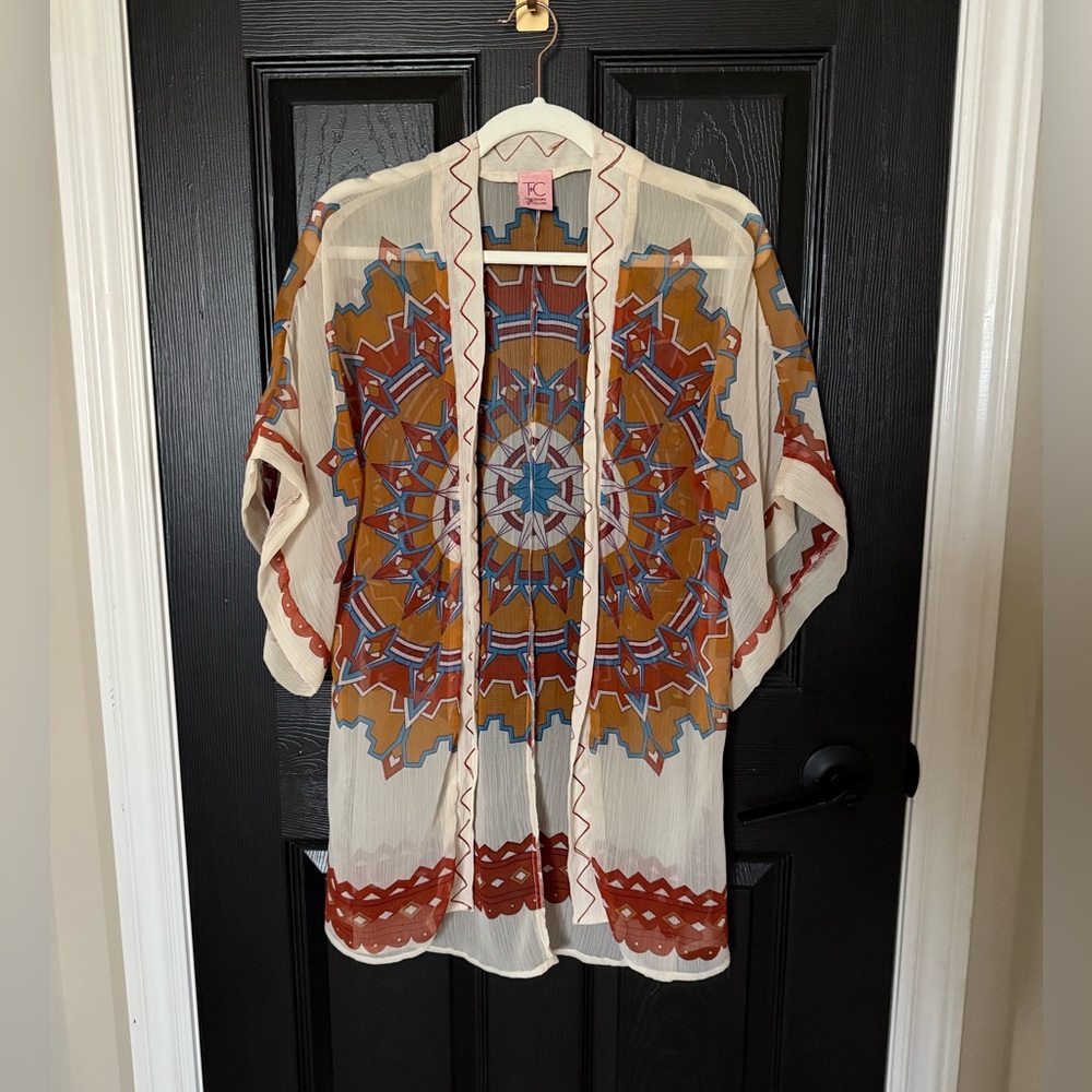 Theodora & Callum Coachella Kimono